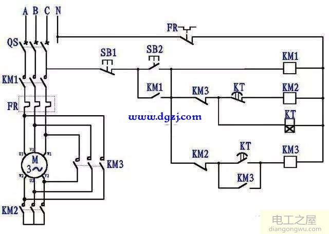 星形不轉(zhuǎn)延時后三角形可以正常轉(zhuǎn)動
