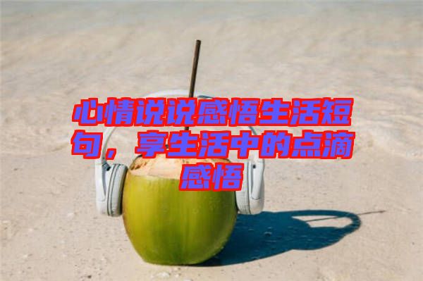 心情說(shuō)說(shuō)感悟生活短句，享生活中的點(diǎn)滴感悟