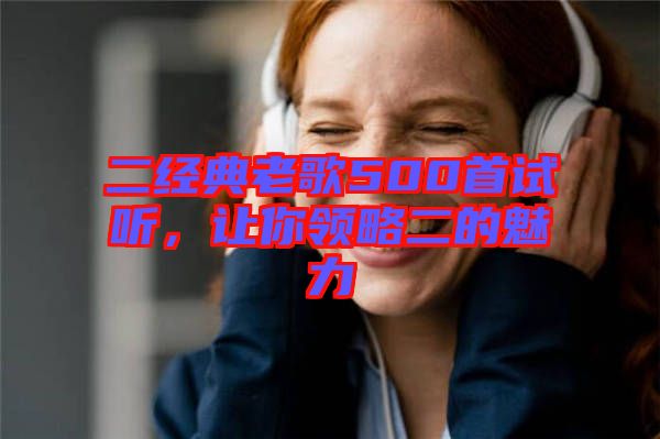 二經(jīng)典老歌500首試聽，讓你領(lǐng)略二的魅力