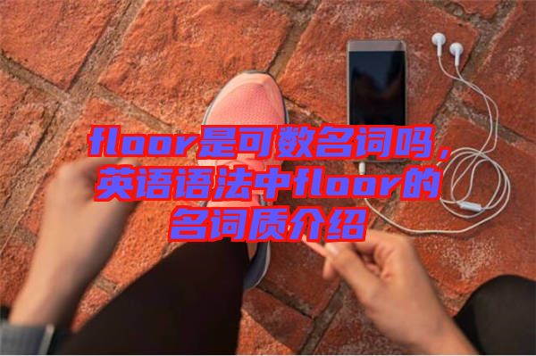floor是可數(shù)名詞嗎，英語語法中floor的名詞質(zhì)介紹