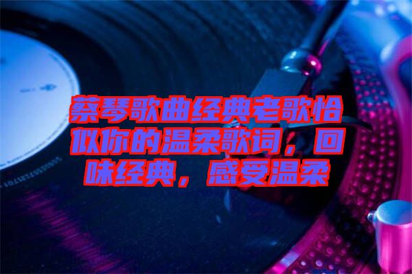 蔡琴歌曲經(jīng)典老歌恰似你的溫柔歌詞，回味經(jīng)典，感受溫柔