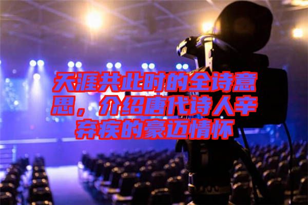 天涯共此時(shí)的全詩(shī)意思，介紹唐代詩(shī)人辛棄疾的豪邁情懷