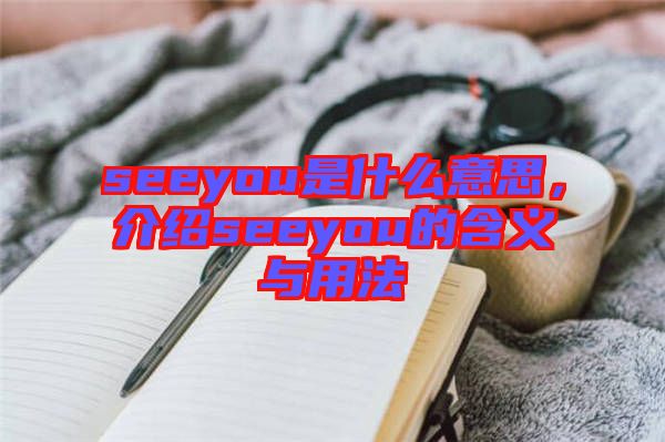 seeyou是什么意思，介紹seeyou的含義與用法