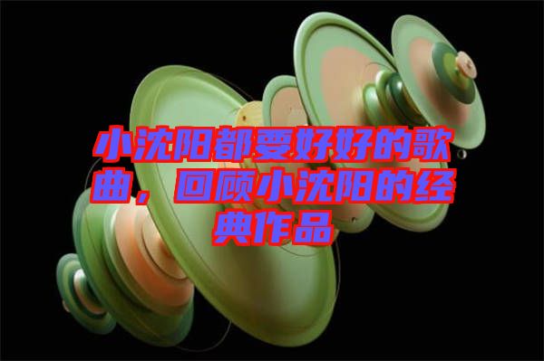 小沈陽都要好好的歌曲，回顧小沈陽的經(jīng)典作品