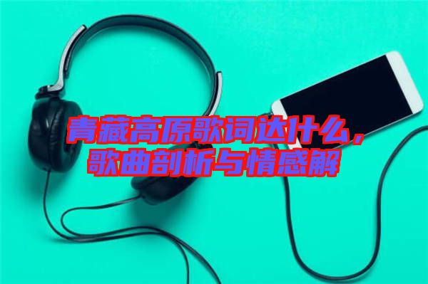 青藏高原歌詞達什么，歌曲剖析與情感解