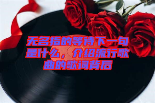無(wú)名指的等待下一句是什么，介紹流行歌曲的歌詞背后