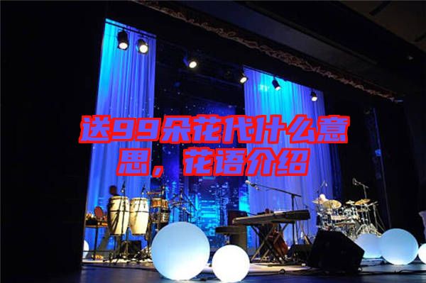 送99朵花代什么意思，花語(yǔ)介紹