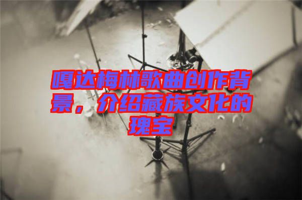 嘎達(dá)梅林歌曲創(chuàng)作背景，介紹藏族文化的瑰寶