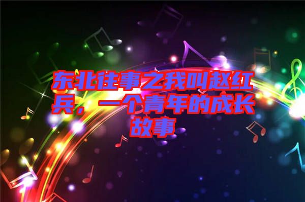 東北往事之我叫趙紅兵，一個(gè)青年的成長(zhǎng)故事