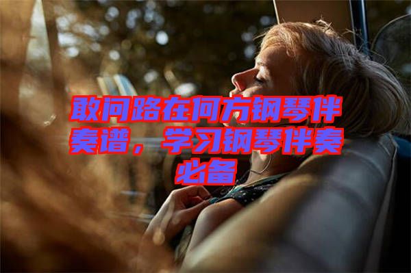 敢問(wèn)路在何方鋼琴伴奏譜，學(xué)習(xí)鋼琴伴奏必備