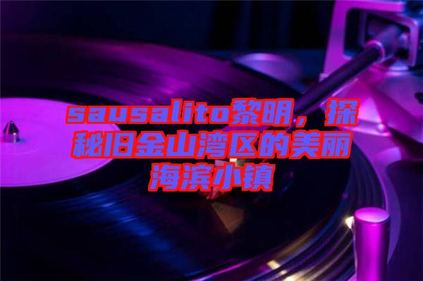 sausalito黎明，探秘舊金山灣區(qū)的美麗海濱小鎮(zhèn)