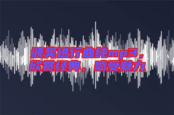 頒獎進行曲純mp3，欣賞經(jīng)典，感受魅力