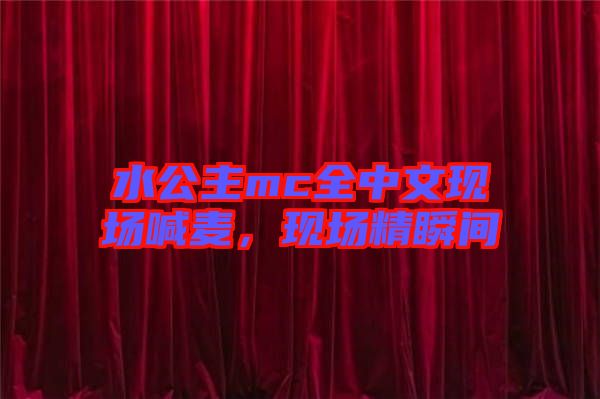 水公主mc全中文現(xiàn)場(chǎng)喊麥，現(xiàn)場(chǎng)精瞬間