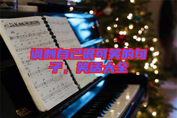 諷刺自己很可笑的句子，笑話大全