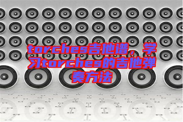 torches吉他譜，學(xué)習(xí)torches的吉他彈奏方法