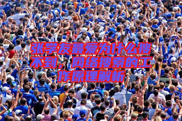 張學(xué)友最?lèi)?ài)為什么搜不到，網(wǎng)絡(luò)搜索的工作原理解析