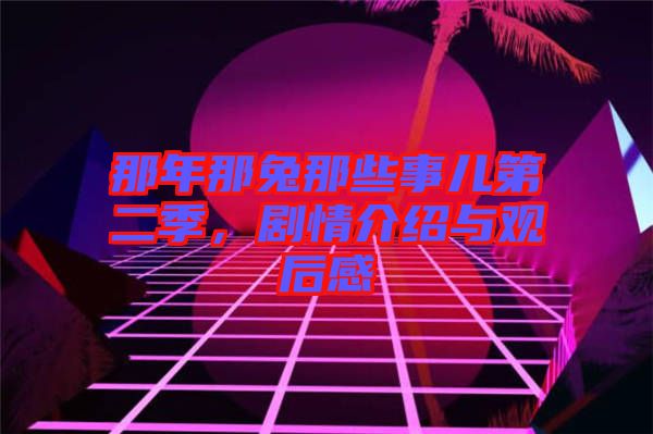 那年那兔那些事兒第二季，劇情介紹與觀后感