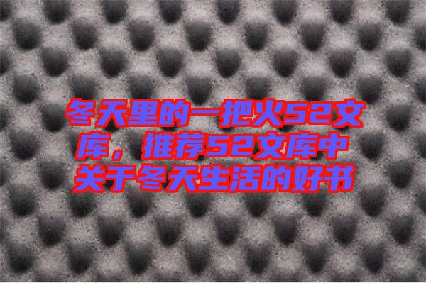 冬天里的一把火52文庫(kù)，推薦52文庫(kù)中關(guān)于冬天生活的好書