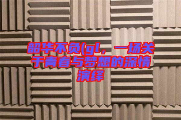 韶華不負(gl，一場關(guān)于青春與夢想的深情演繹