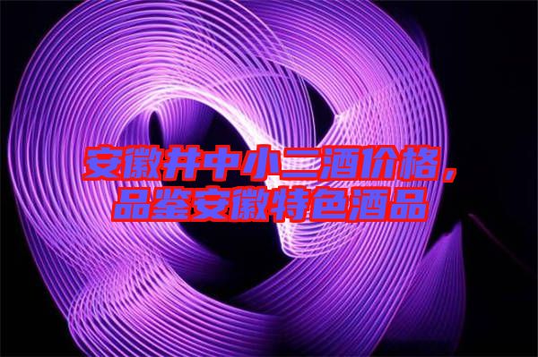 安徽井中小二酒價格，品鑒安徽特色酒品