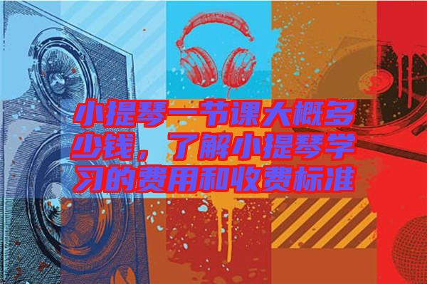 小提琴一節(jié)課大概多少錢，了解小提琴學(xué)習(xí)的費用和收費標(biāo)準(zhǔn)