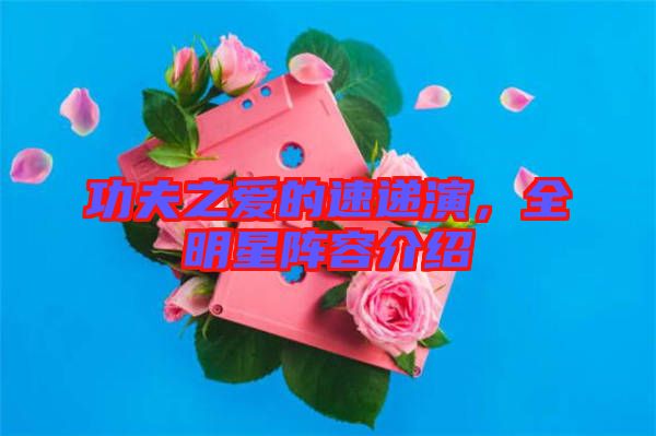 功夫之愛的速遞演，全明星陣容介紹