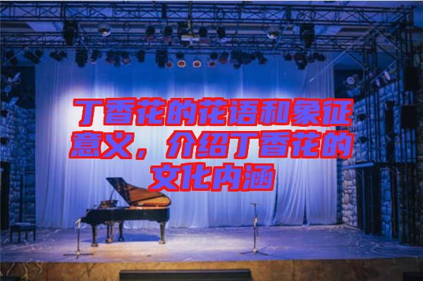 丁香花的花語(yǔ)和象征意義，介紹丁香花的文化內(nèi)涵