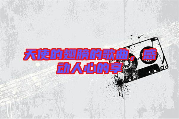天使的翅膀的歌曲，感動人心的享