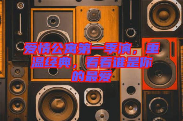 愛情公寓第一季演，重溫經(jīng)典，看看誰是你的最愛