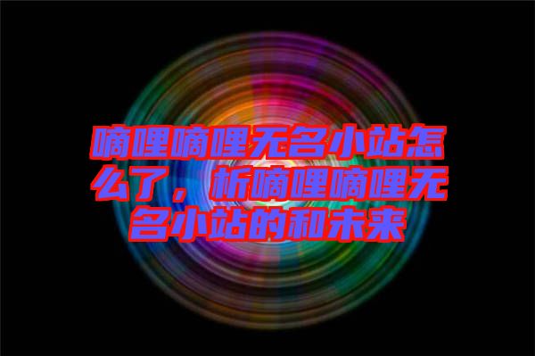 嘀哩嘀哩無名小站怎么了，析嘀哩嘀哩無名小站的和未來