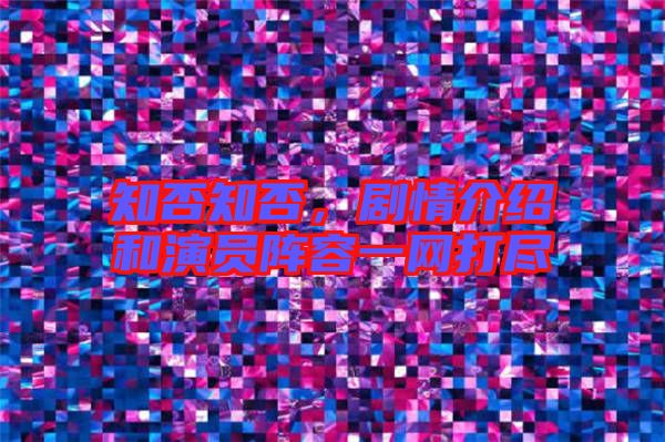 知否知否，劇情介紹和演員陣容一網(wǎng)打盡