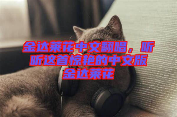 金達萊花中文翻唱，聽聽這首驚艷的中文版金達萊花