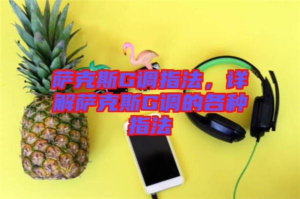 薩克斯G調(diào)指法，詳解薩克斯G調(diào)的各種指法