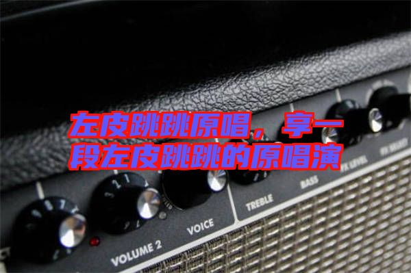 左皮跳跳原唱，享一段左皮跳跳的原唱演