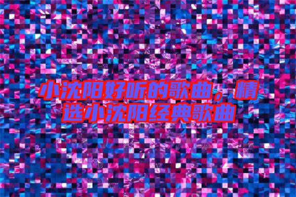小沈陽好聽的歌曲，精選小沈陽經(jīng)典歌曲