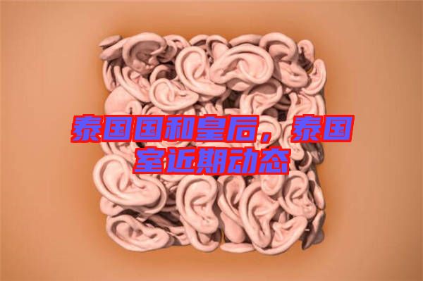 泰國(guó)國(guó)和皇后，泰國(guó)室近期動(dòng)態(tài)