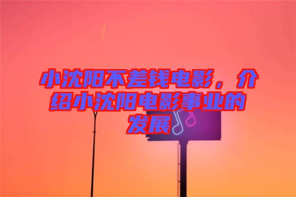小沈陽不差錢電影，介紹小沈陽電影事業(yè)的發(fā)展