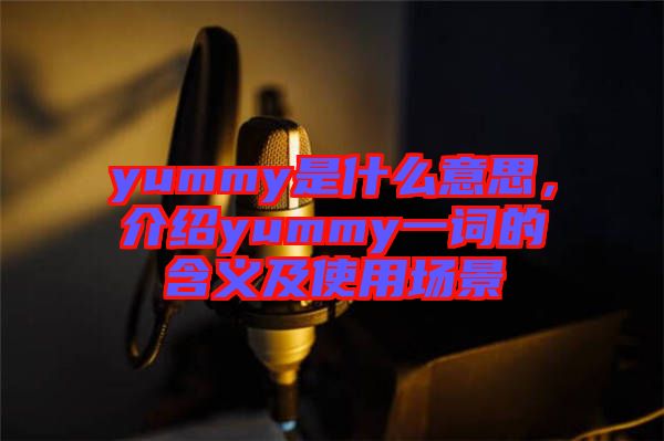 yummy是什么意思，介紹yummy一詞的含義及使用場景