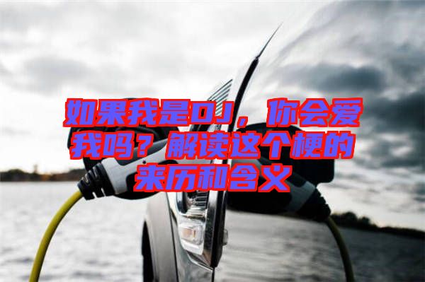 如果我是DJ，你會(huì)愛我嗎？解讀這個(gè)梗的來歷和含義
