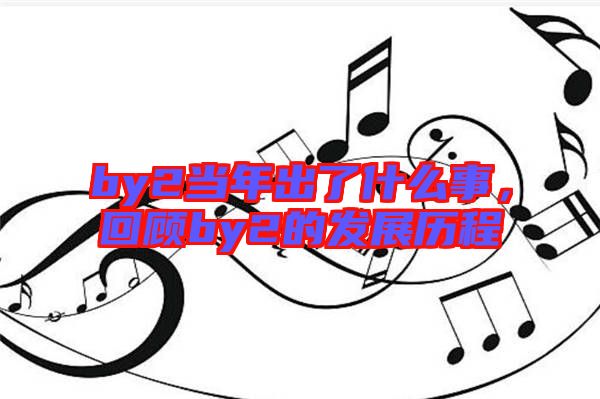 by2當年出了什么事，回顧by2的發(fā)展歷程