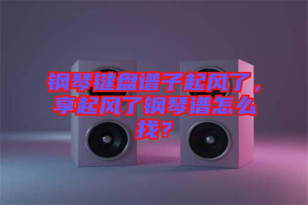 鋼琴鍵盤譜子起風(fēng)了，享起風(fēng)了鋼琴譜怎么找？