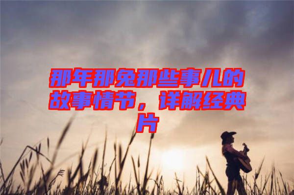 那年那兔那些事兒的故事情節(jié)，詳解經(jīng)典片
